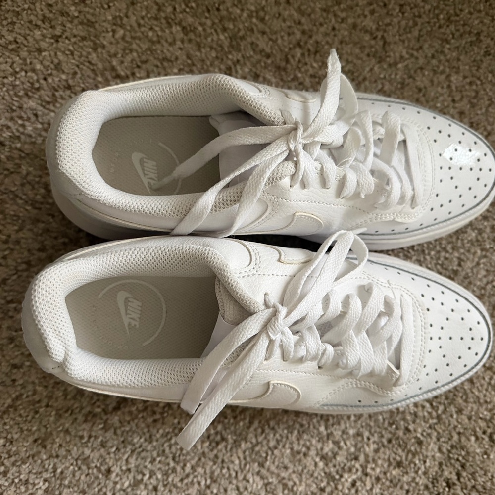Nike Air Force 1 Low White Sneakers Platform